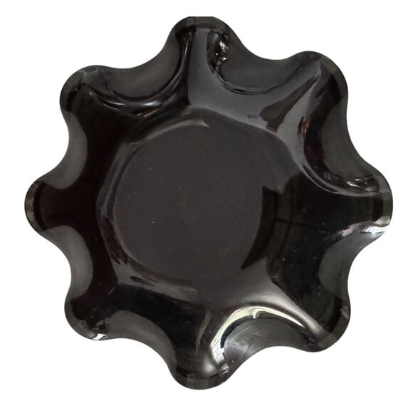 John F. Kennedy & Robert F. Kennedy Vintage Commemorative Glass Dish With Gold D - Picture 2 of 4